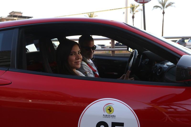 Ferrari Panorama Lebanon 2016 Ride